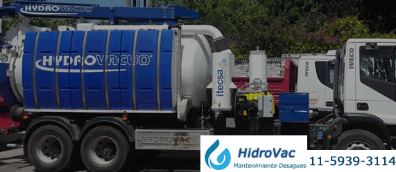 Desagote Camióm Vactor Hidrojet